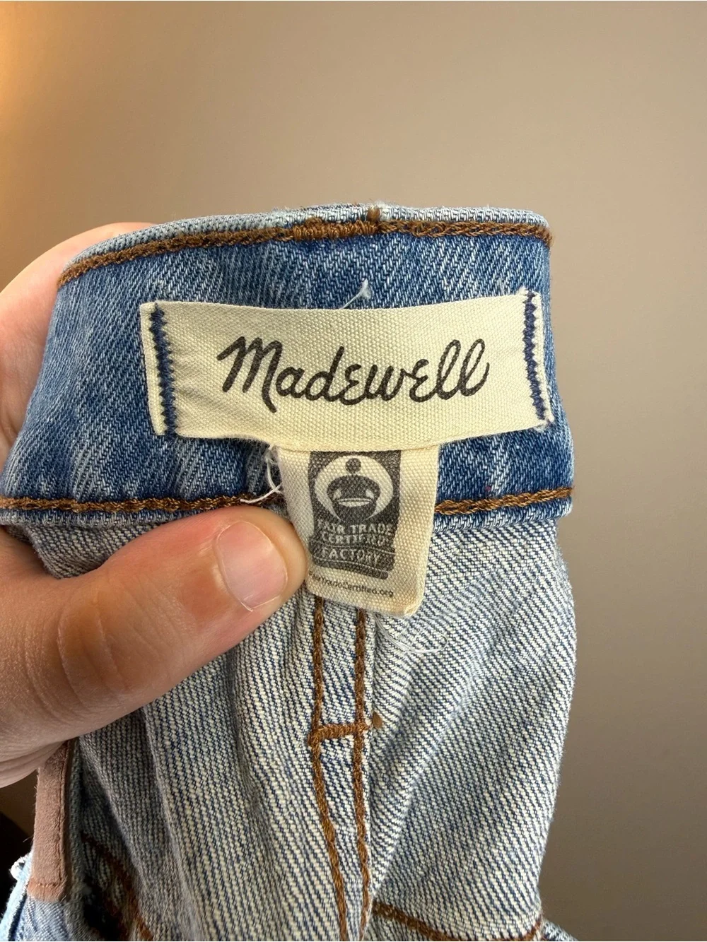 Madewell The Perfect Vintage Wide-Leg Jean Enmore Wash Size 31 - Picture 10 of 10